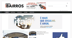 Desktop Screenshot of jornaldosbairros.tv